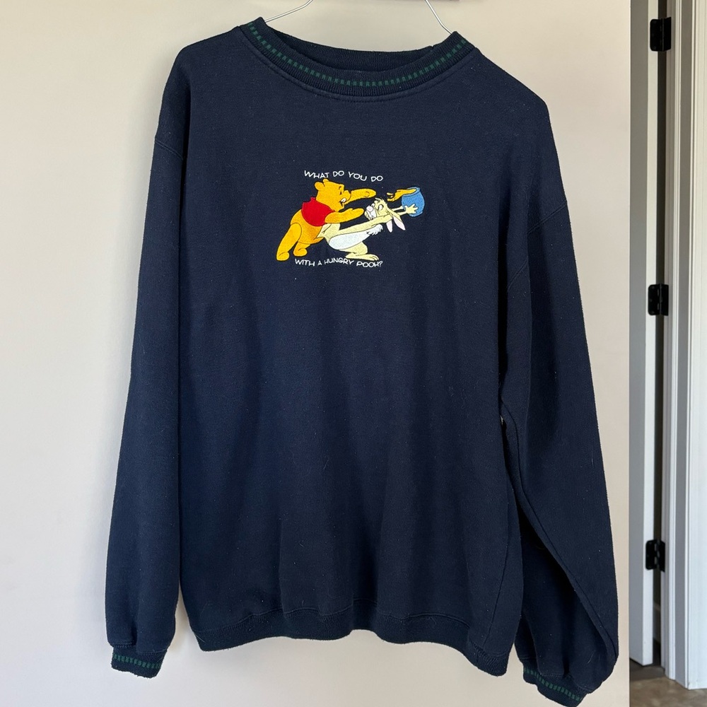Disney Pooh “What do you do with a Hungry Pooh” crewneck